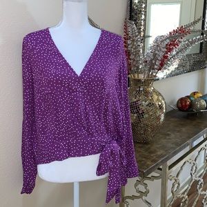 BP new with tags purple blouse